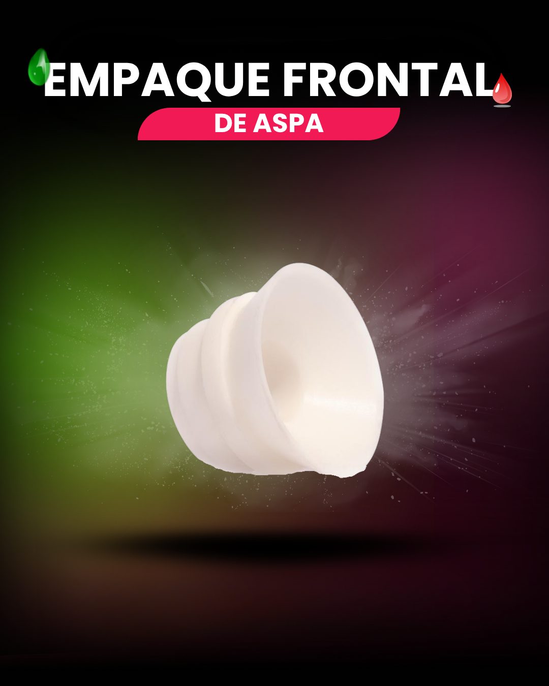 Empaque frontal de aspa