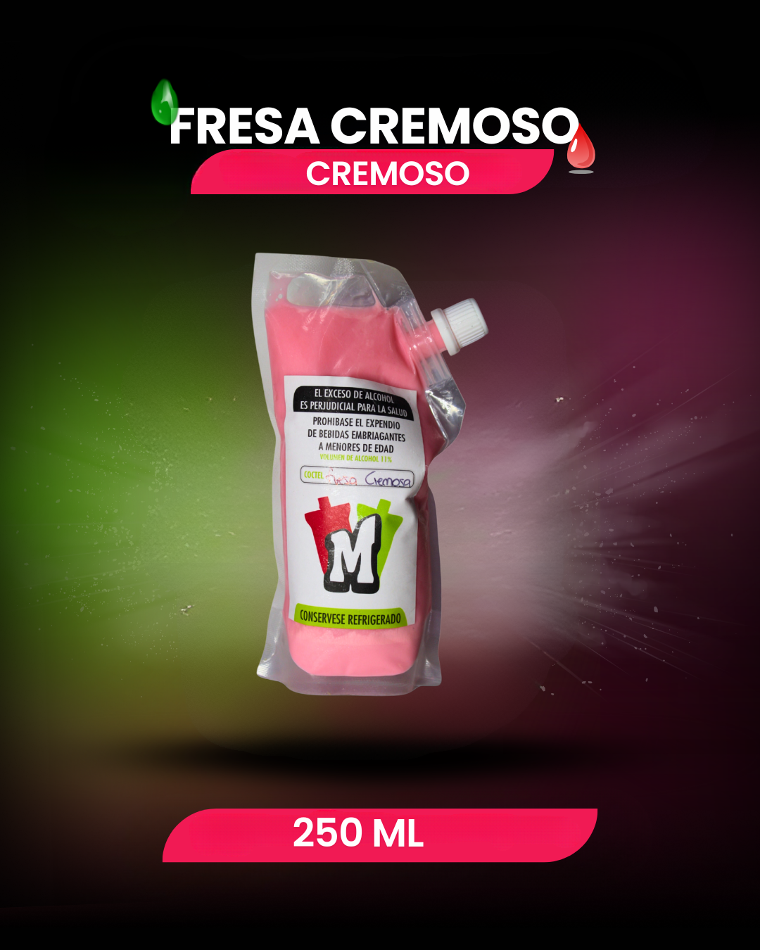 Sachet 250 ML cremosos