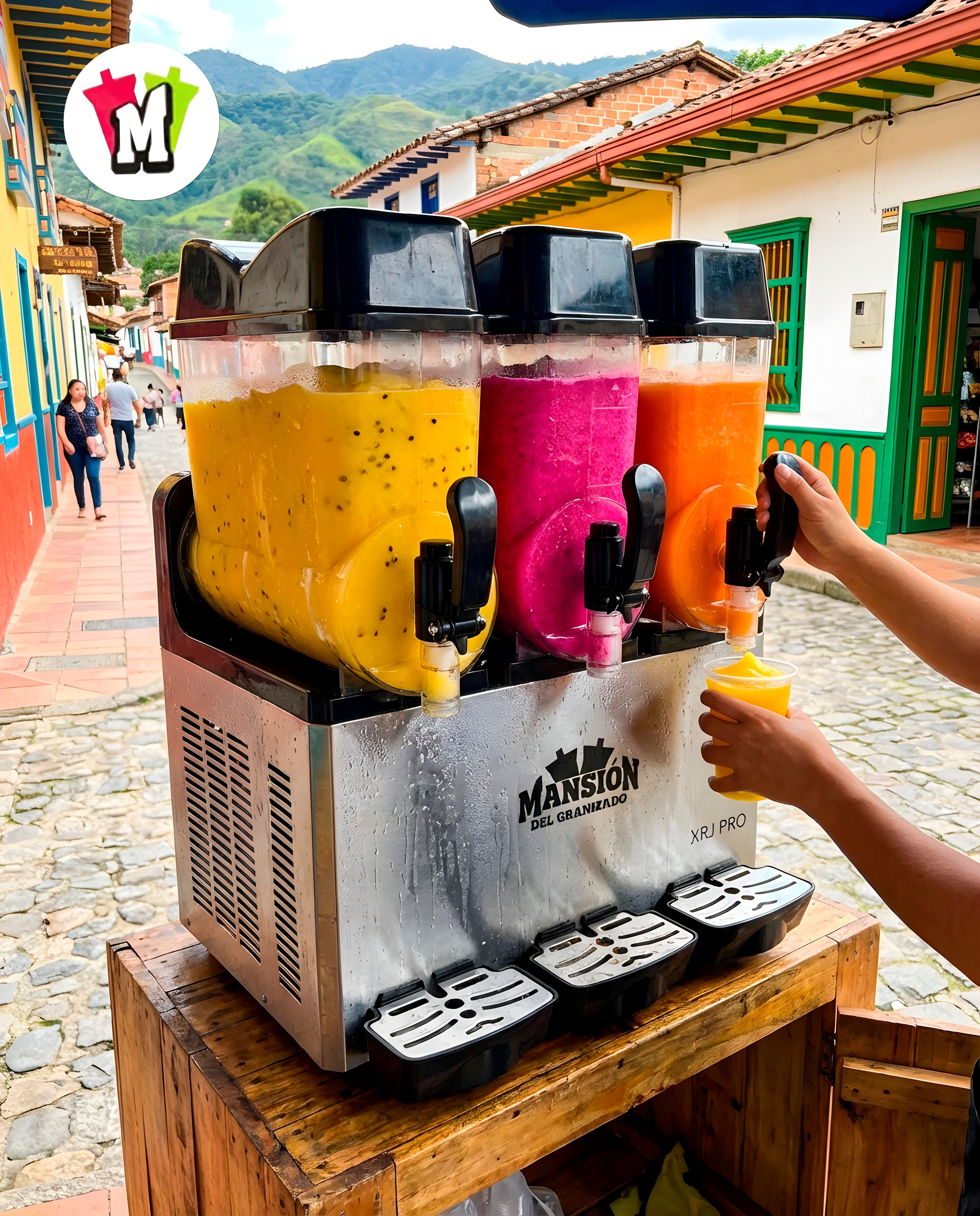 Maquina de Granizado 3 Tanques