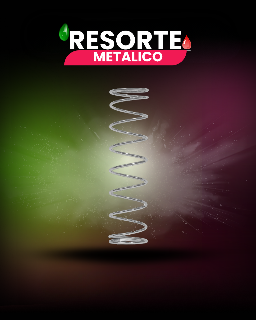 Resorte metálico