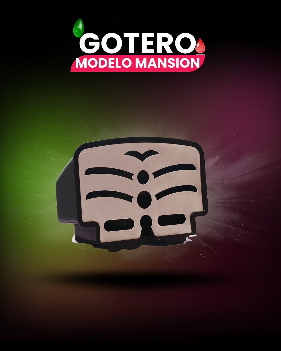 Goterero modelo mansión