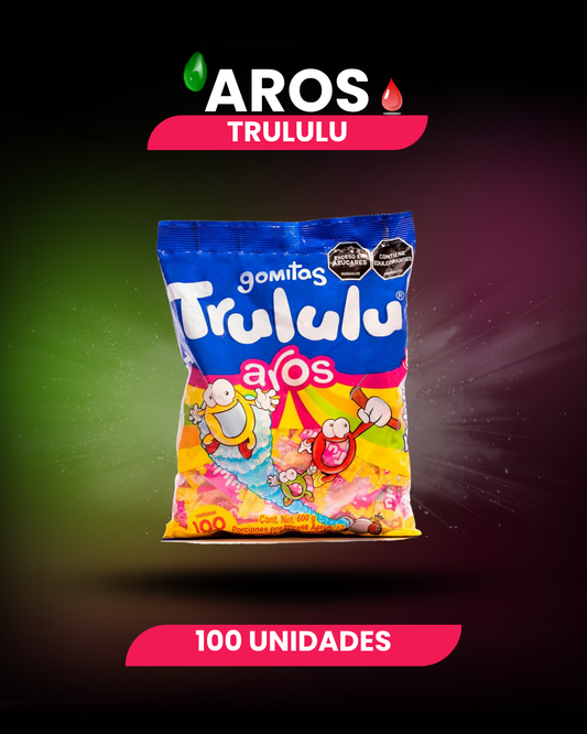 Bolsa de aros trululu 100 unidades