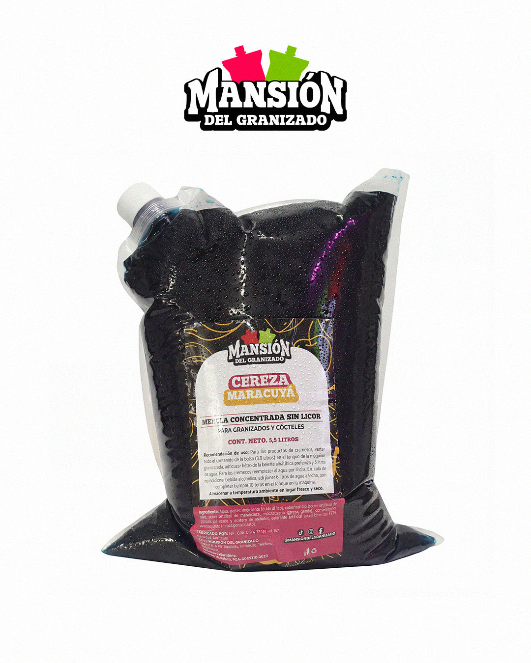 Bolsa materia prima 3.9 Litros a base de agua