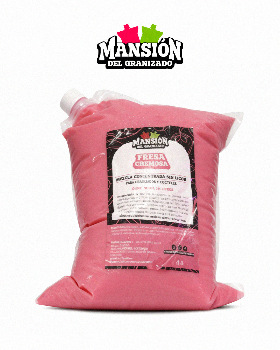 Bolsa materia prima 3.9 Litros cremosos