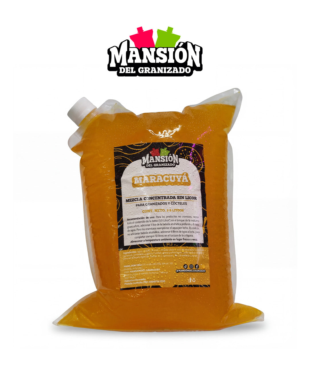 Bolsa materia prima 3.9 Litros a base de agua