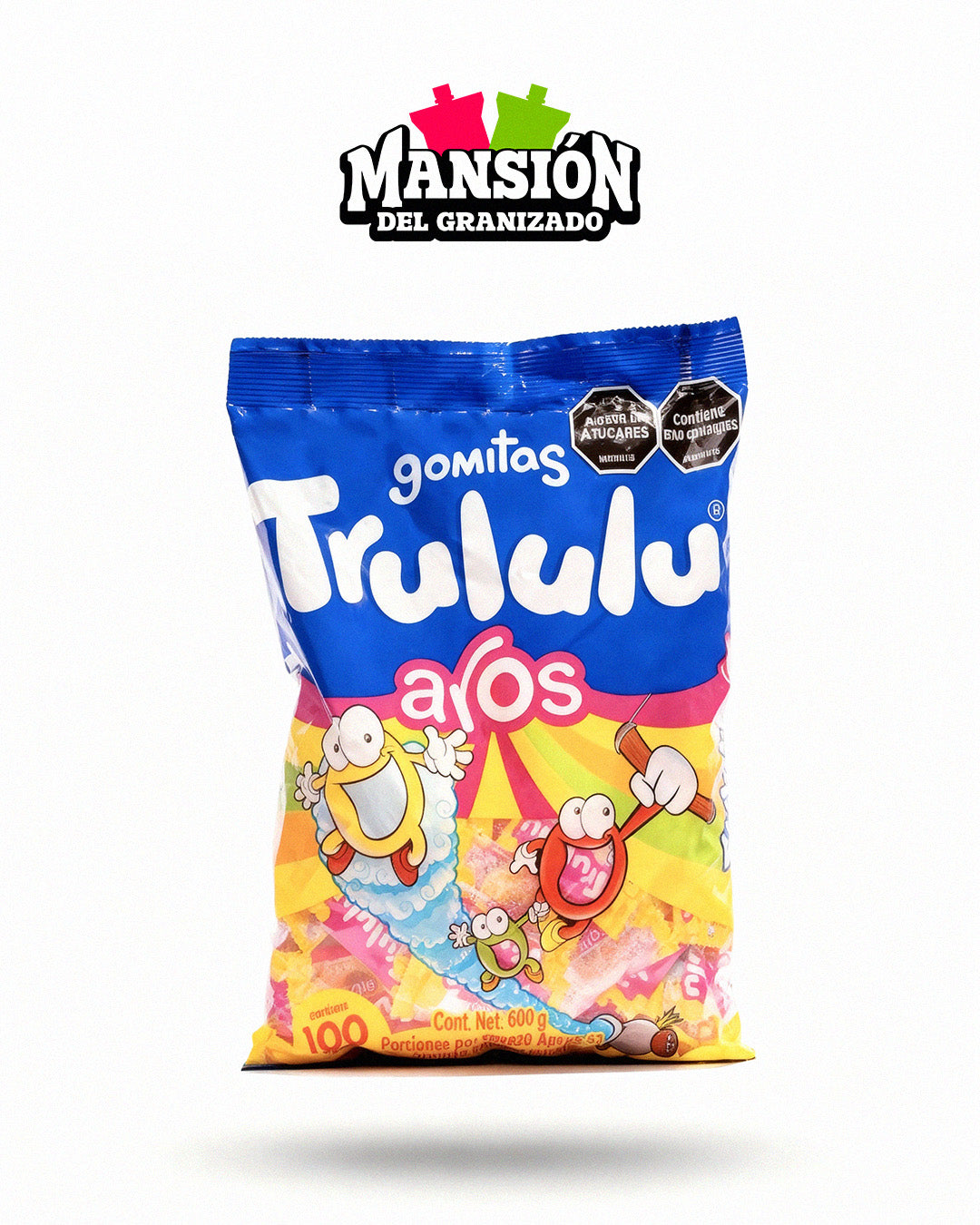 Bolsa de aros trululu 100 unidades